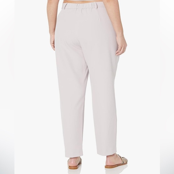 The Drop Abby Flat Pant (color in Lilac Marble) - Picture 5 of 6